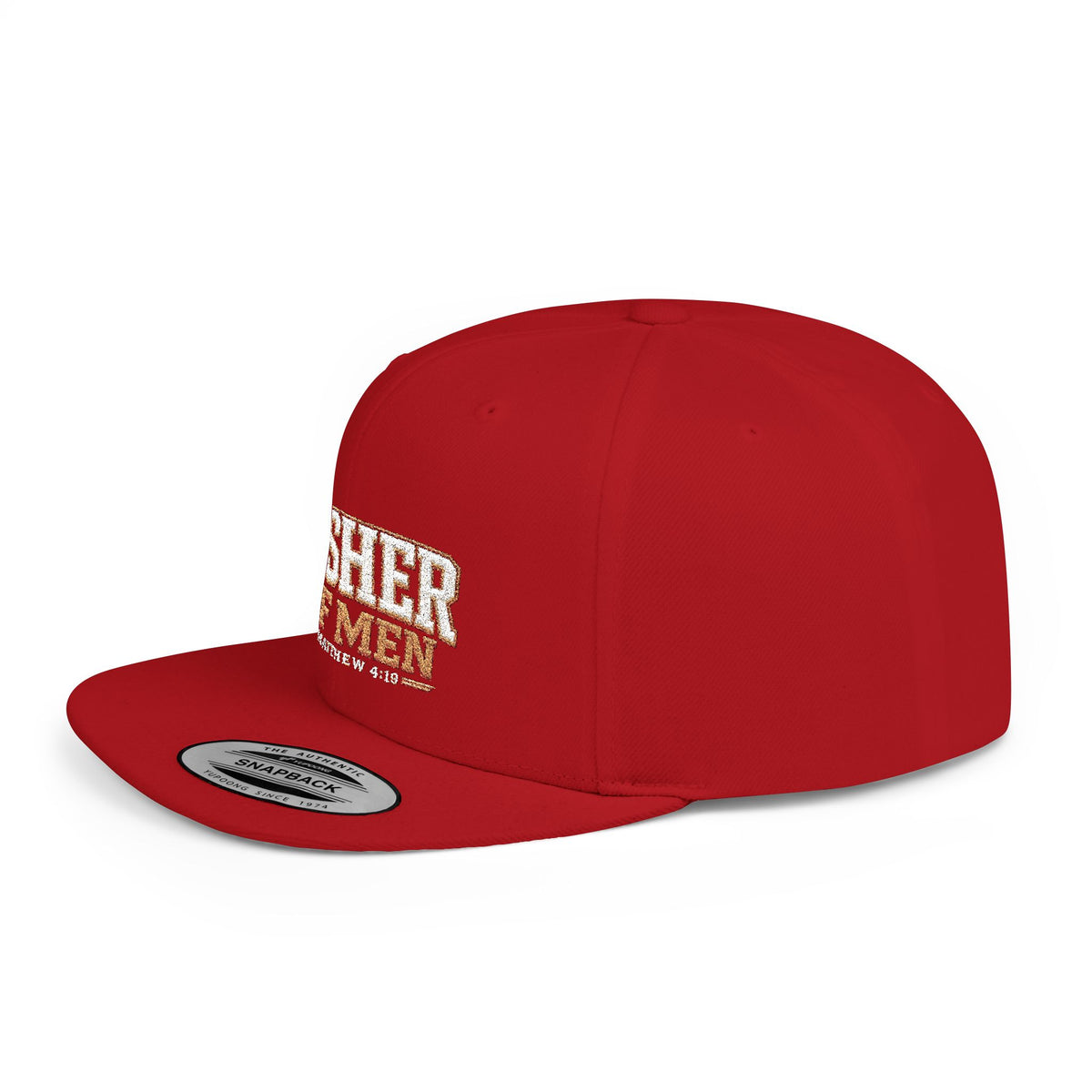 Fisher of Men Flat Bill Snapback Hat — Urban Streetwear Trucker Cap