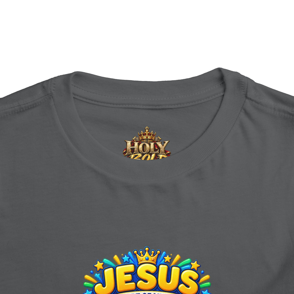 Toddler Tee — "Jesus is the Alpha and Omega"