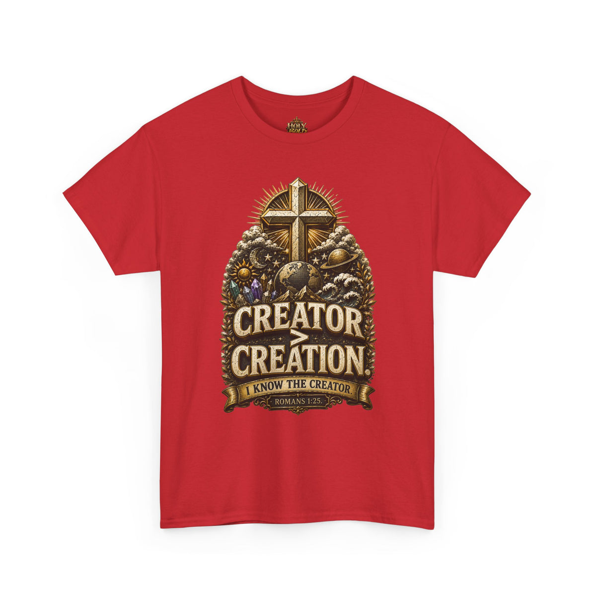 Creator of Creation Christian T‑Shirt — I Know The Creator Gospel Tee
