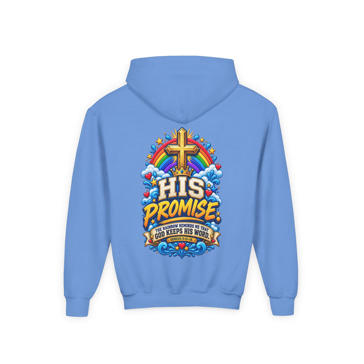 Youth Hoodie – "His Promise"