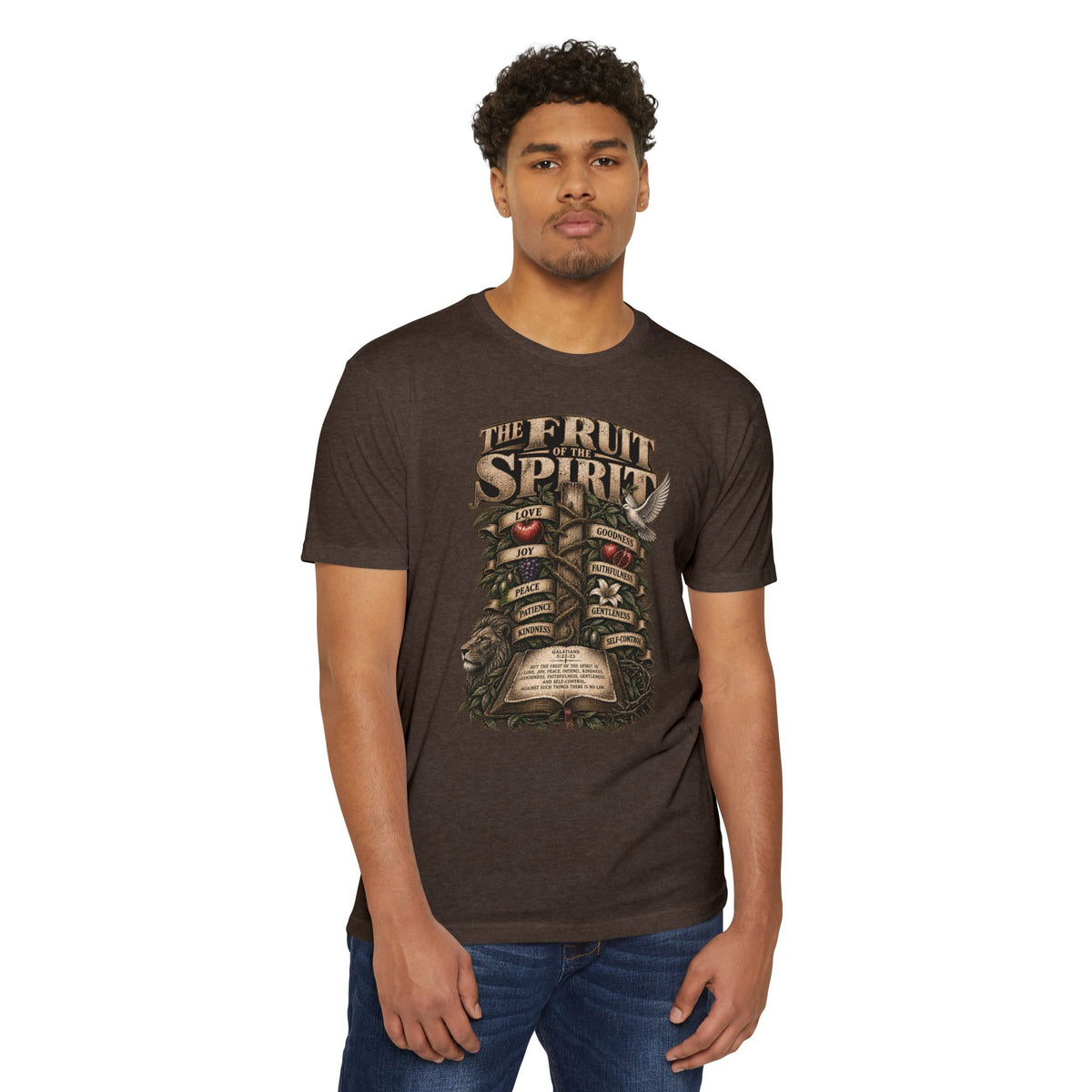 The Fruit of the Spirit T-Shirt — Christian Faith & Bible Verse Tee