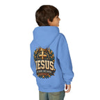 Youth Hoodie – "Jesus: One Name, One Savior"