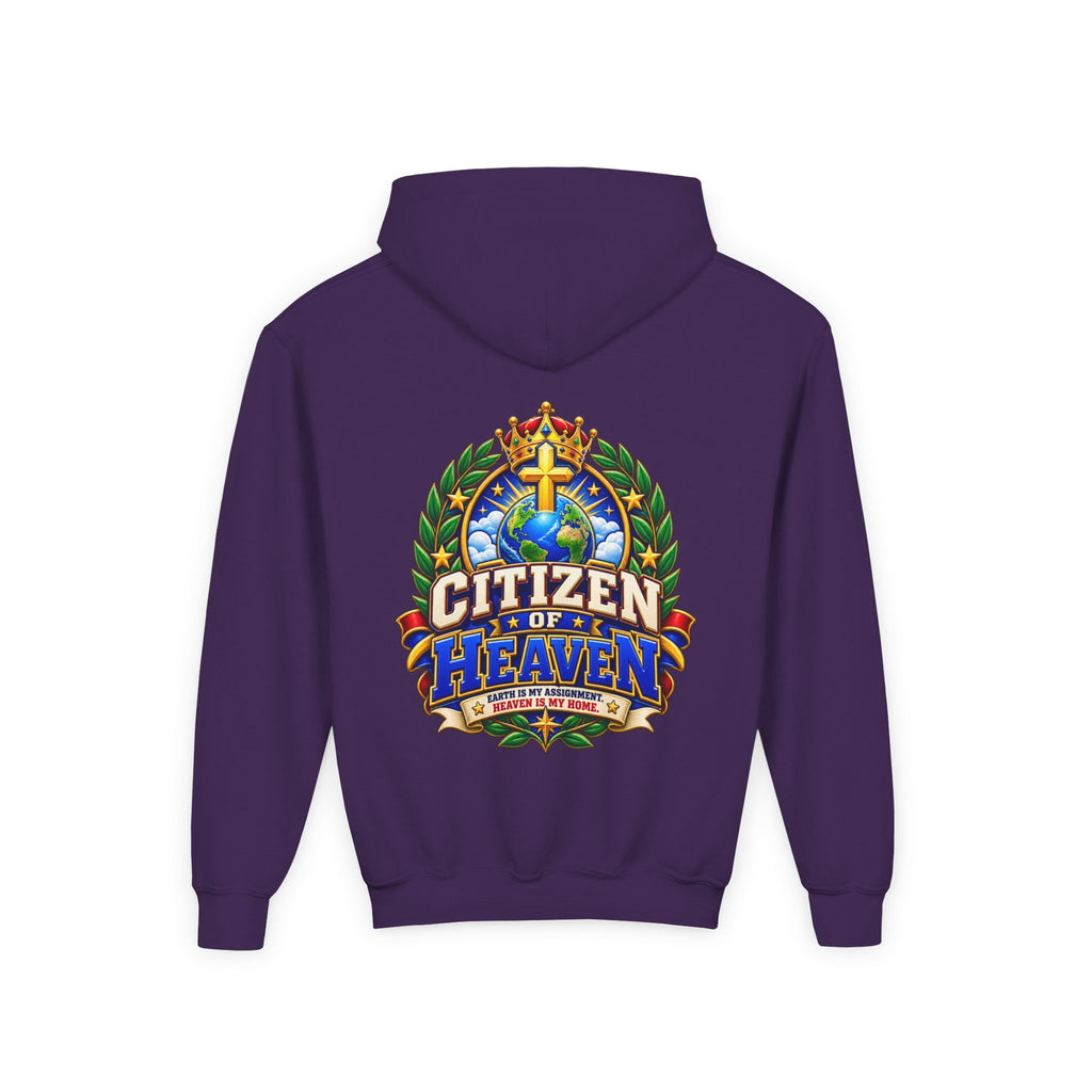 Youth Hoodie — "Citizen of Heaven"
