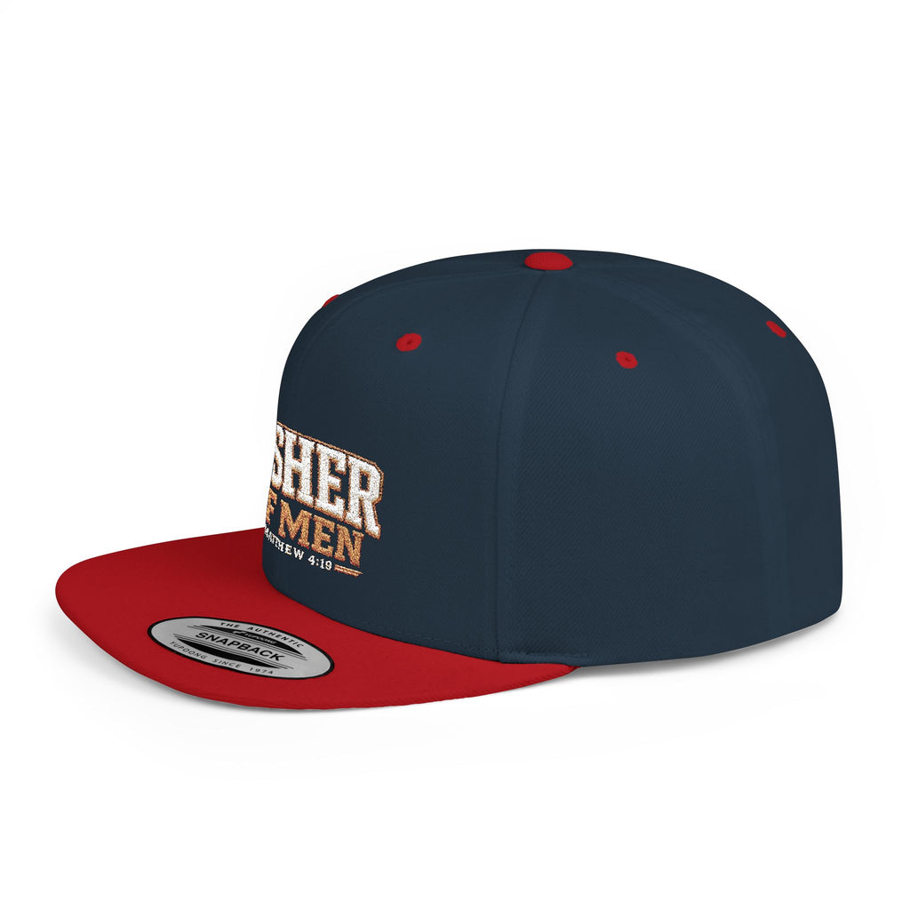 Fisher of Men Flat Bill Snapback Hat — Urban Streetwear Trucker Cap