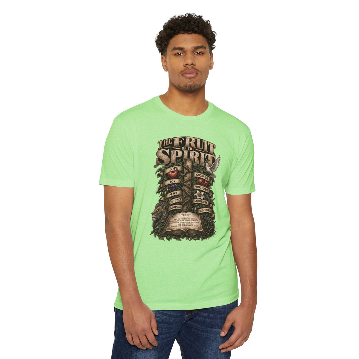 The Fruit of the Spirit T-Shirt — Christian Faith & Bible Verse Tee