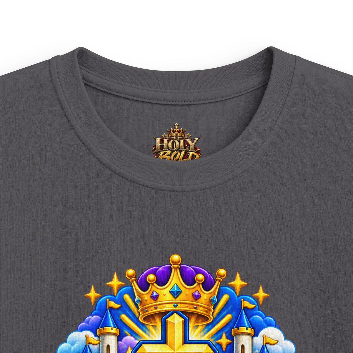 Kids 'The King Is Coming' Christian Tee