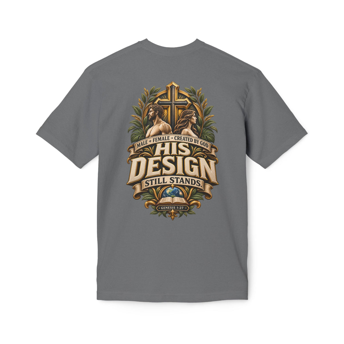 “His Design Still Stands”