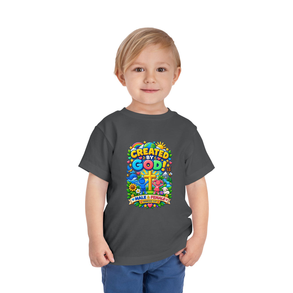 Created by God Toddler Tee