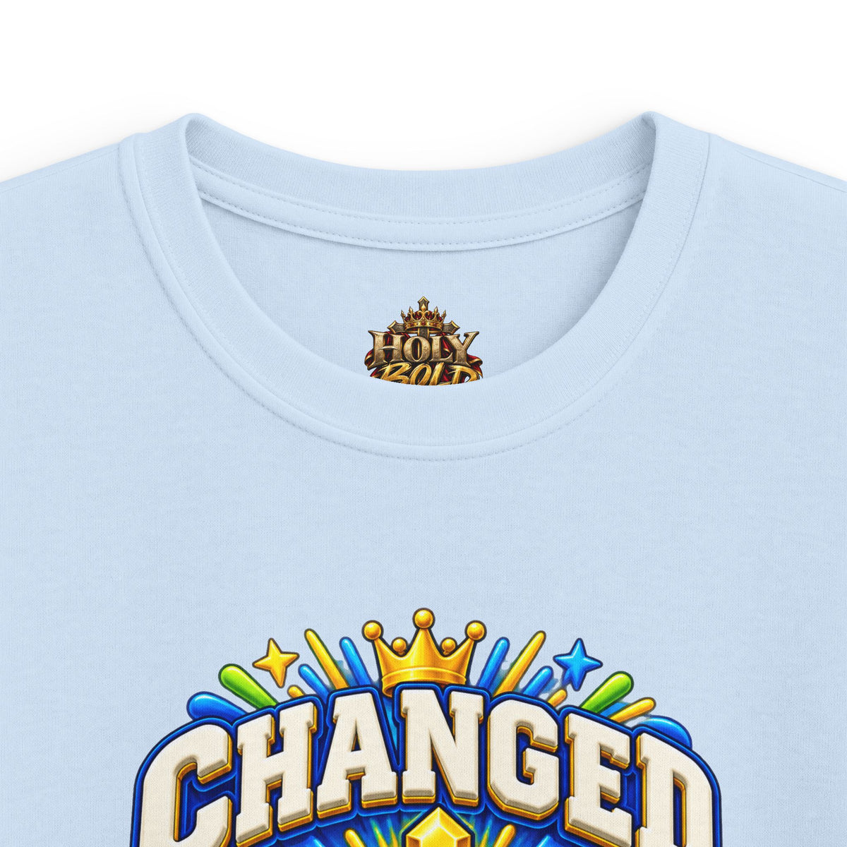 Kids Tee — "Changed in a Moment"