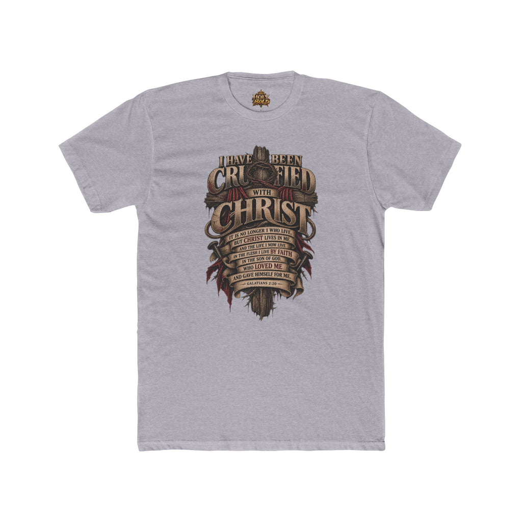 Crucified With Christ T-Shirt — Vintage Christian Faith Tee