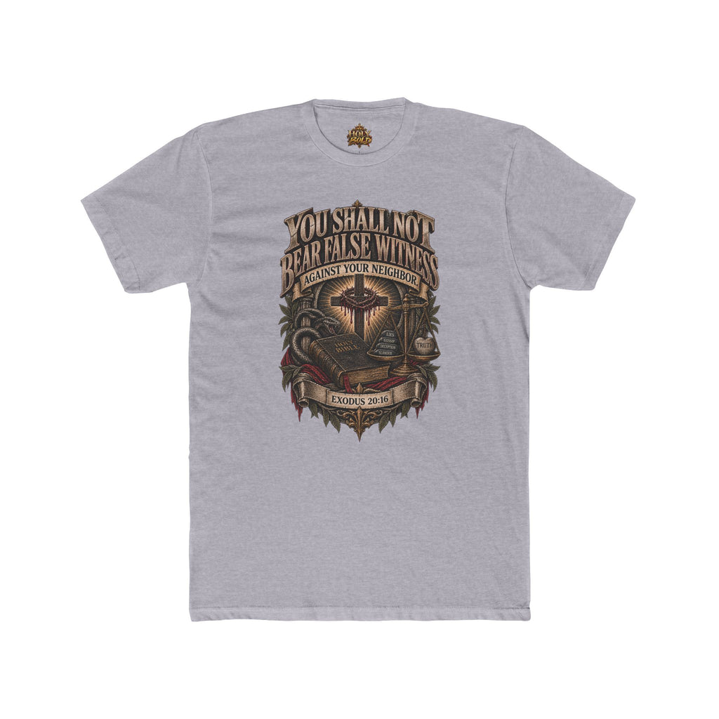 You Shall Not Bear False Witness - Christian Graphic T-Shirt