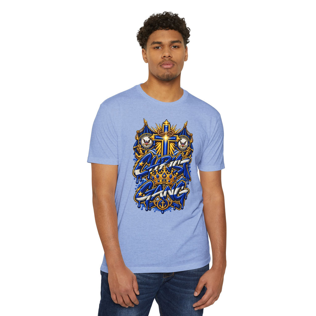 Navy Christ Gang Tee