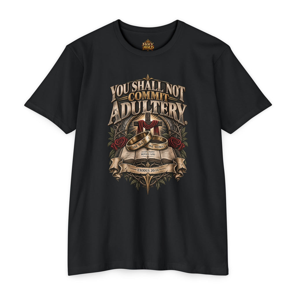 You Shall Not Commit Adultery T-Shirt — (Exodus 20:14)