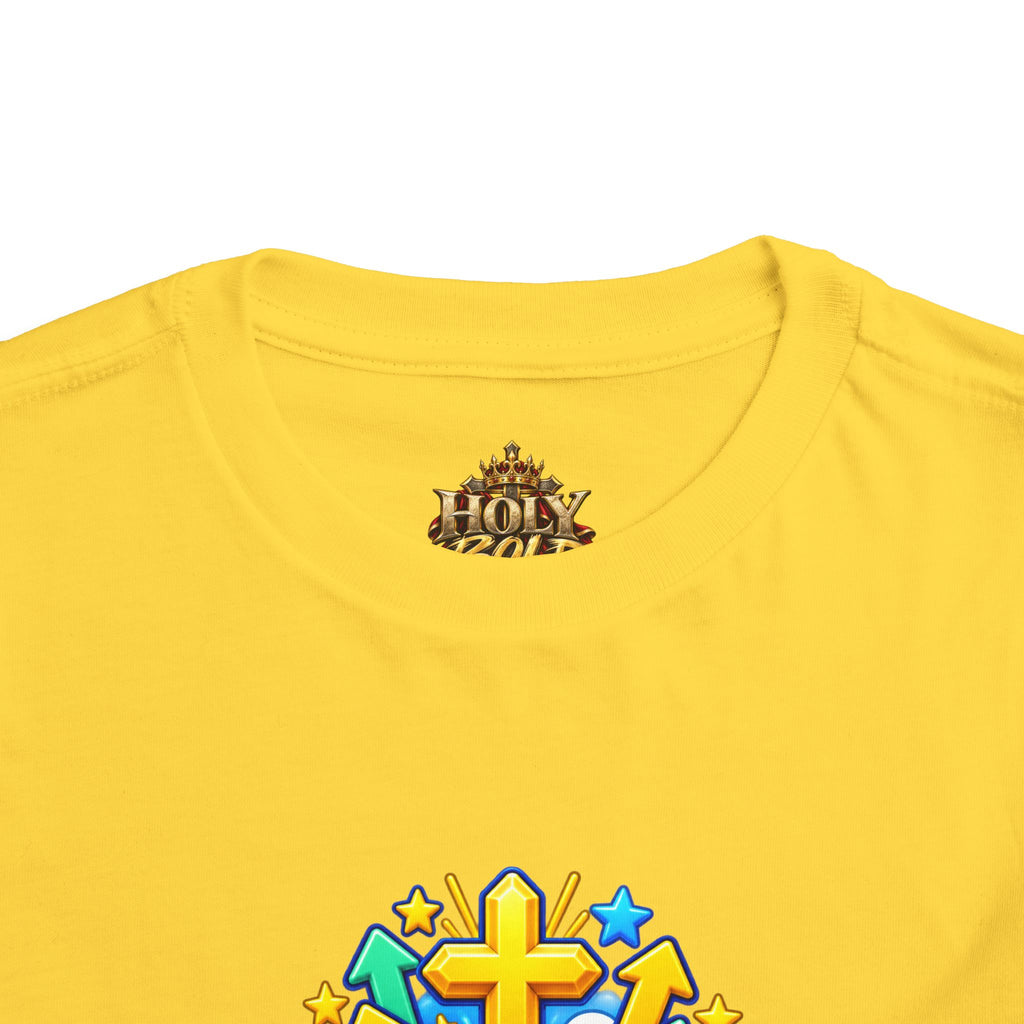 Toddler Tee — "When the World Looks Down, I Look Up"