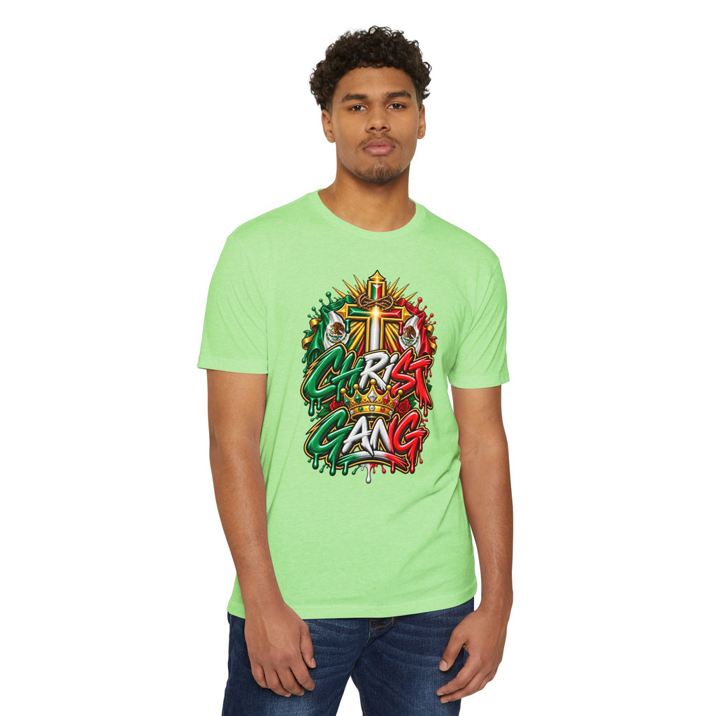 Mexican Flag Styled Christ Gang Tee