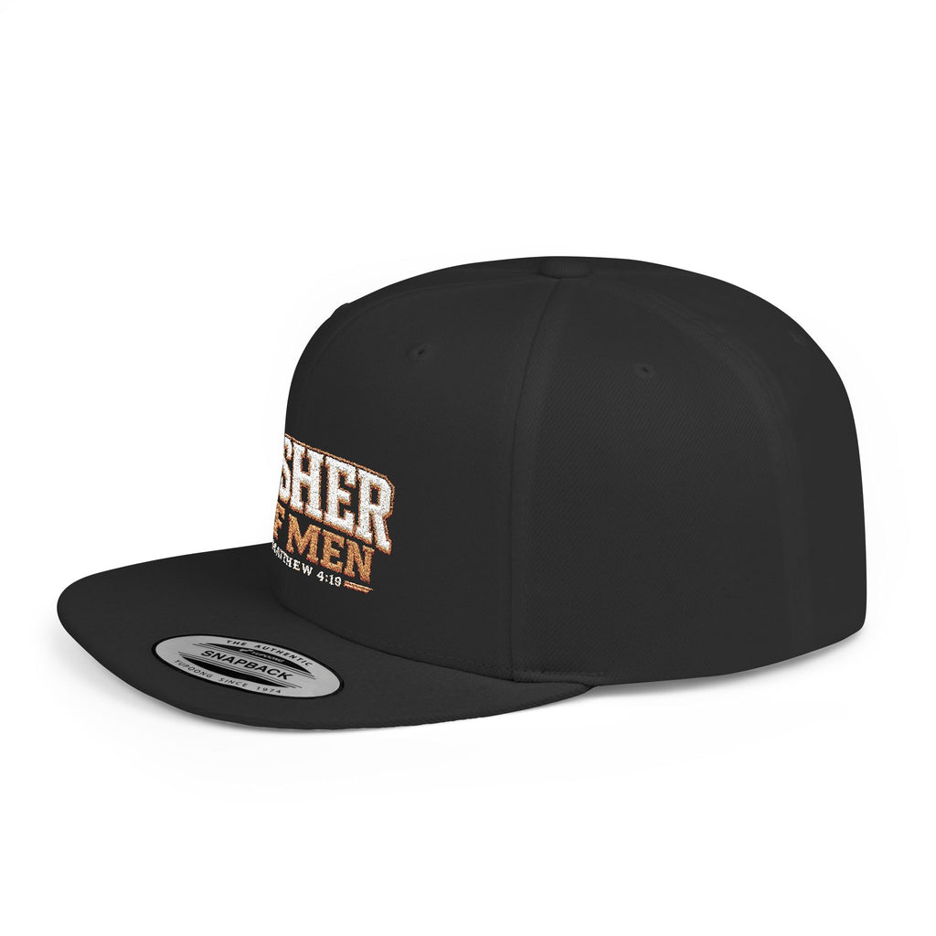 Fisher of Men Flat Bill Snapback Hat — Urban Streetwear Trucker Cap