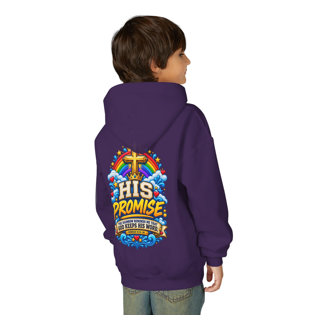 Youth Hoodie – "His Promise"