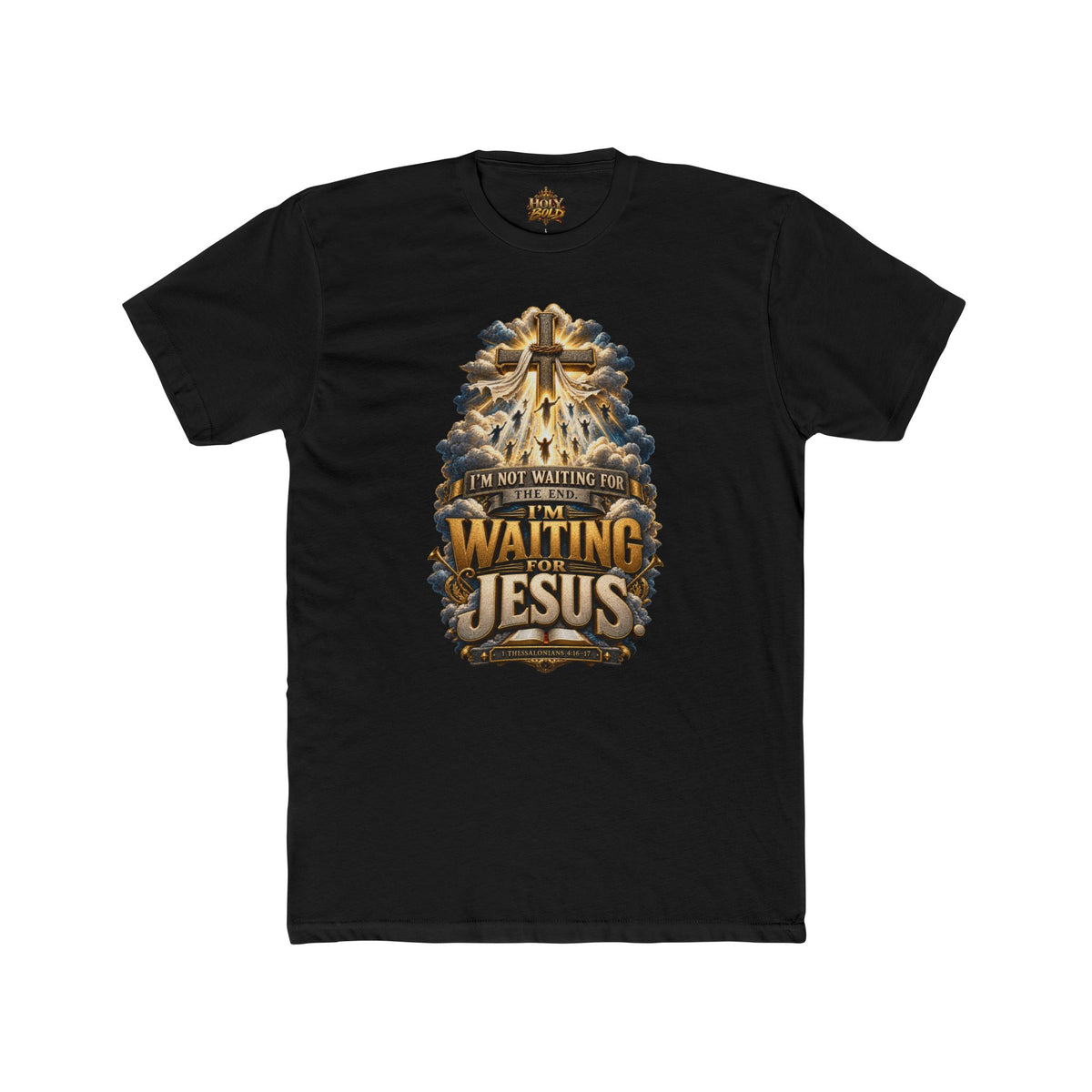 Waiting for Jesus T-Shirt – Christian Faith Graphic Tee