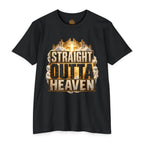 Straight Outta Heaven T-Shirt — Bold Religious Graphic Tee
