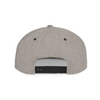 Jesus Cross Flat Bill Snapback Hat — Faith Baseball Cap with "Jesus" Design