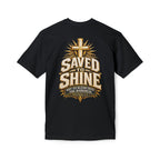 Saved to Shine Christian T-Shirt — "Not to Blend Into the Darkness"