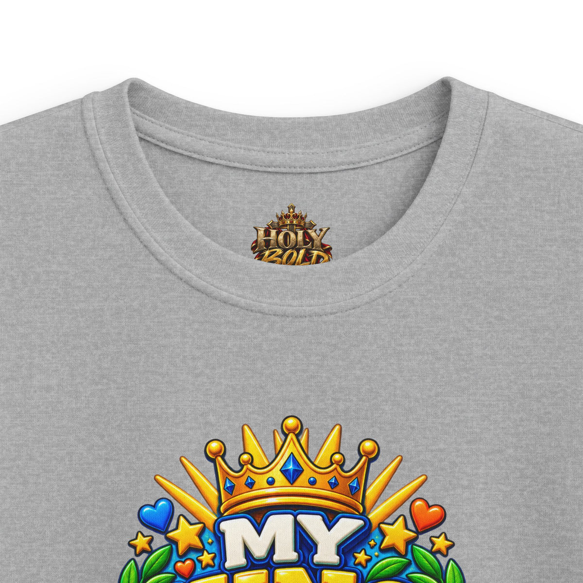 Kids Tee — "My King Is Alive! He Is Risen"