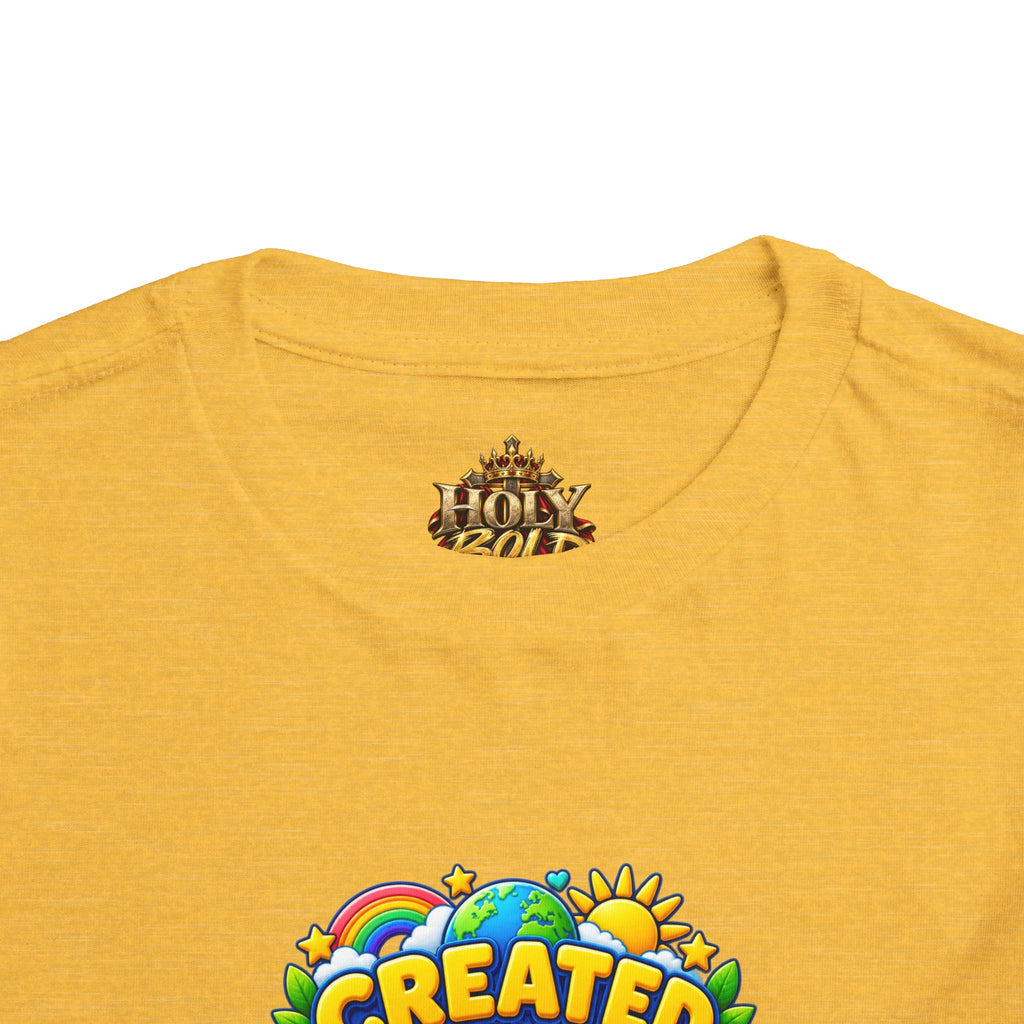 Created by God Toddler Tee