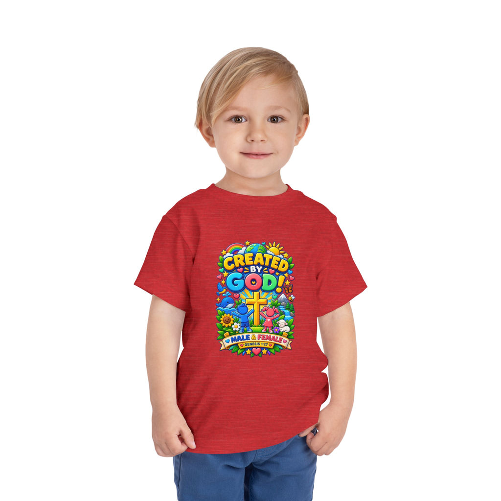 Created by God Toddler Tee