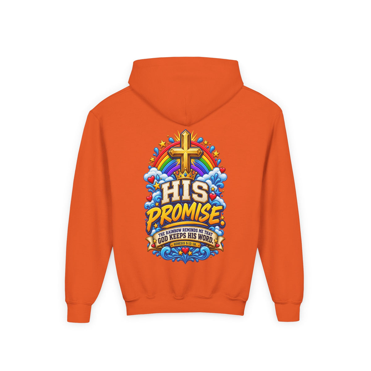 Youth Hoodie – "His Promise"
