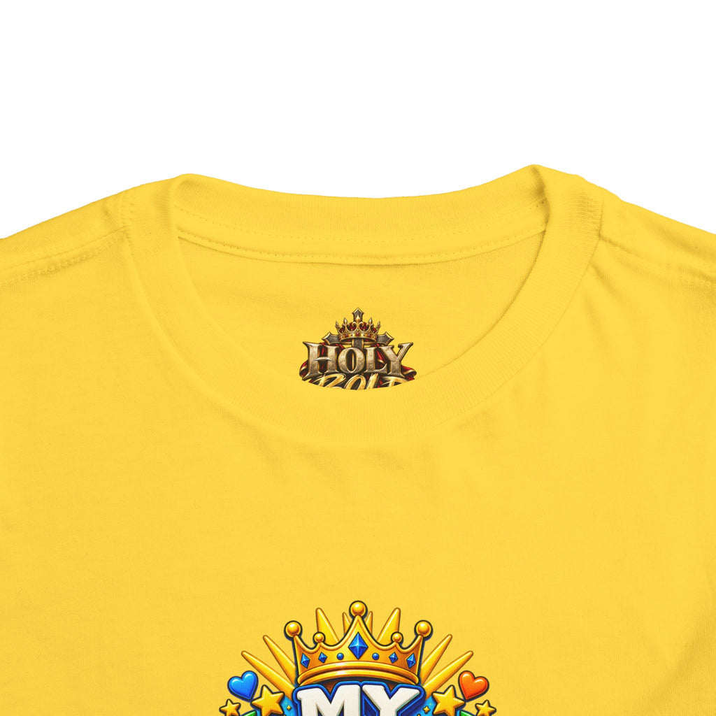 Toddler Tee — "My King Is Alive! He Is Risen"