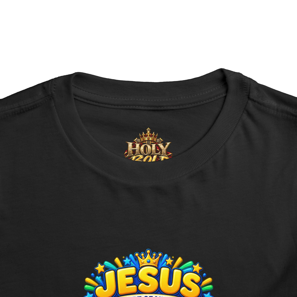 Toddler Tee — "Jesus is the Alpha and Omega"