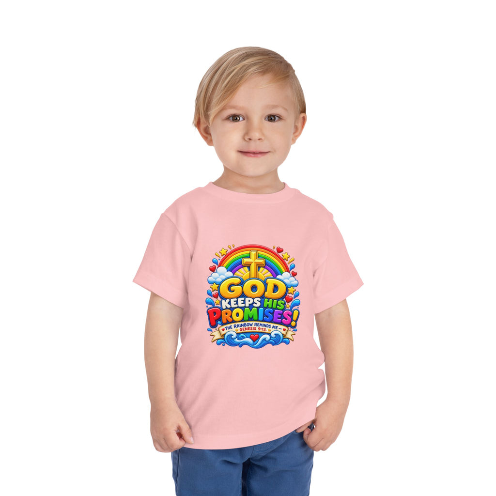 Toddler Tee — “God Keeps His Promises”