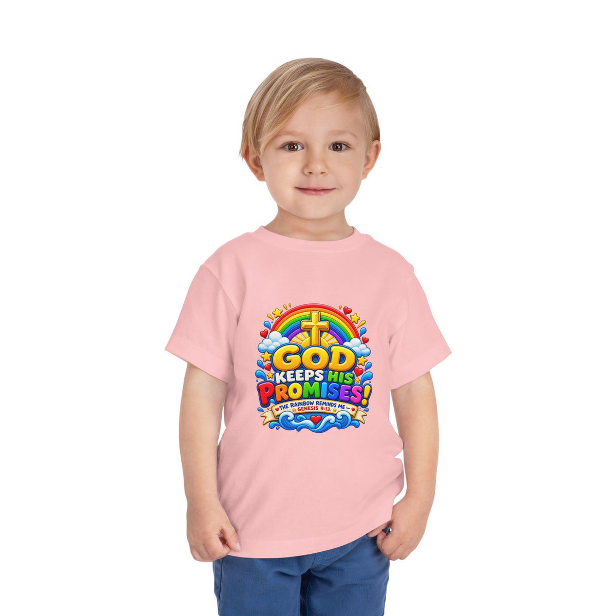 Toddler Tee — “God Keeps His Promises”
