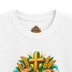Kids T‑Shirt — "When the World Can't Provide, God Provides" Christian Tee