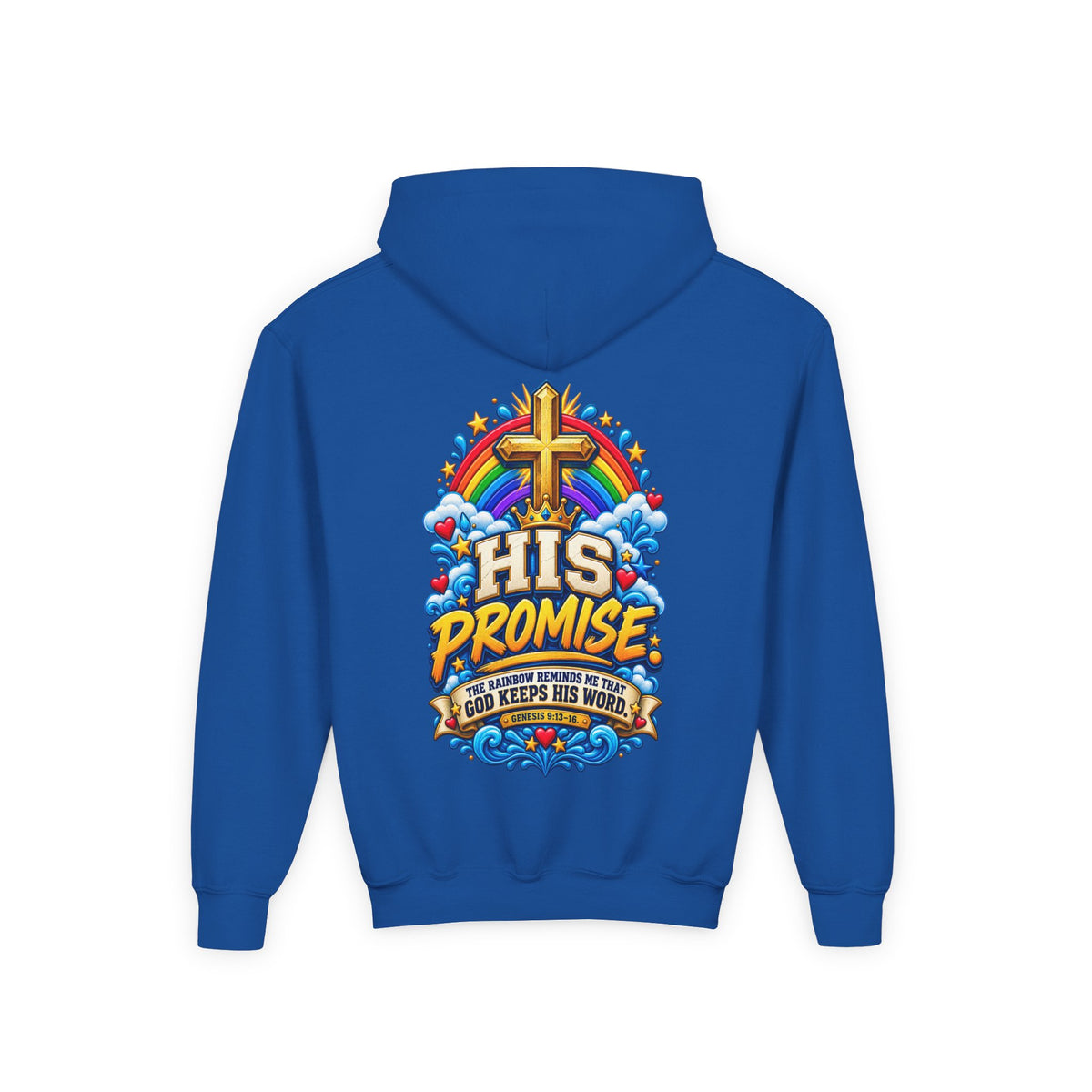 Youth Hoodie – "His Promise"