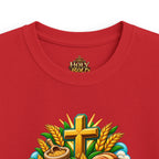 Kids T‑Shirt — "When the World Can't Provide, God Provides" Christian Tee