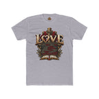 Love Graphic Tee - Vintage Crest Romance T-Shirt