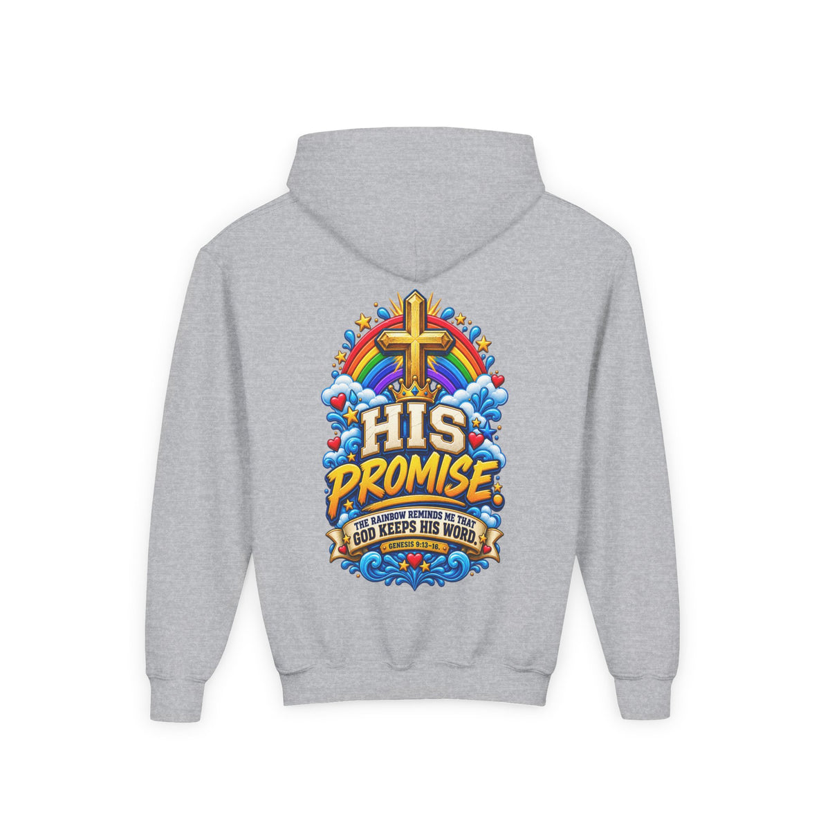 Youth Hoodie – "His Promise"