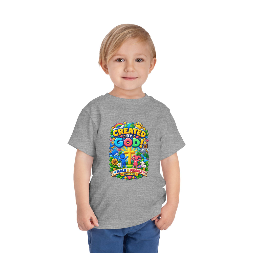 Created by God Toddler Tee