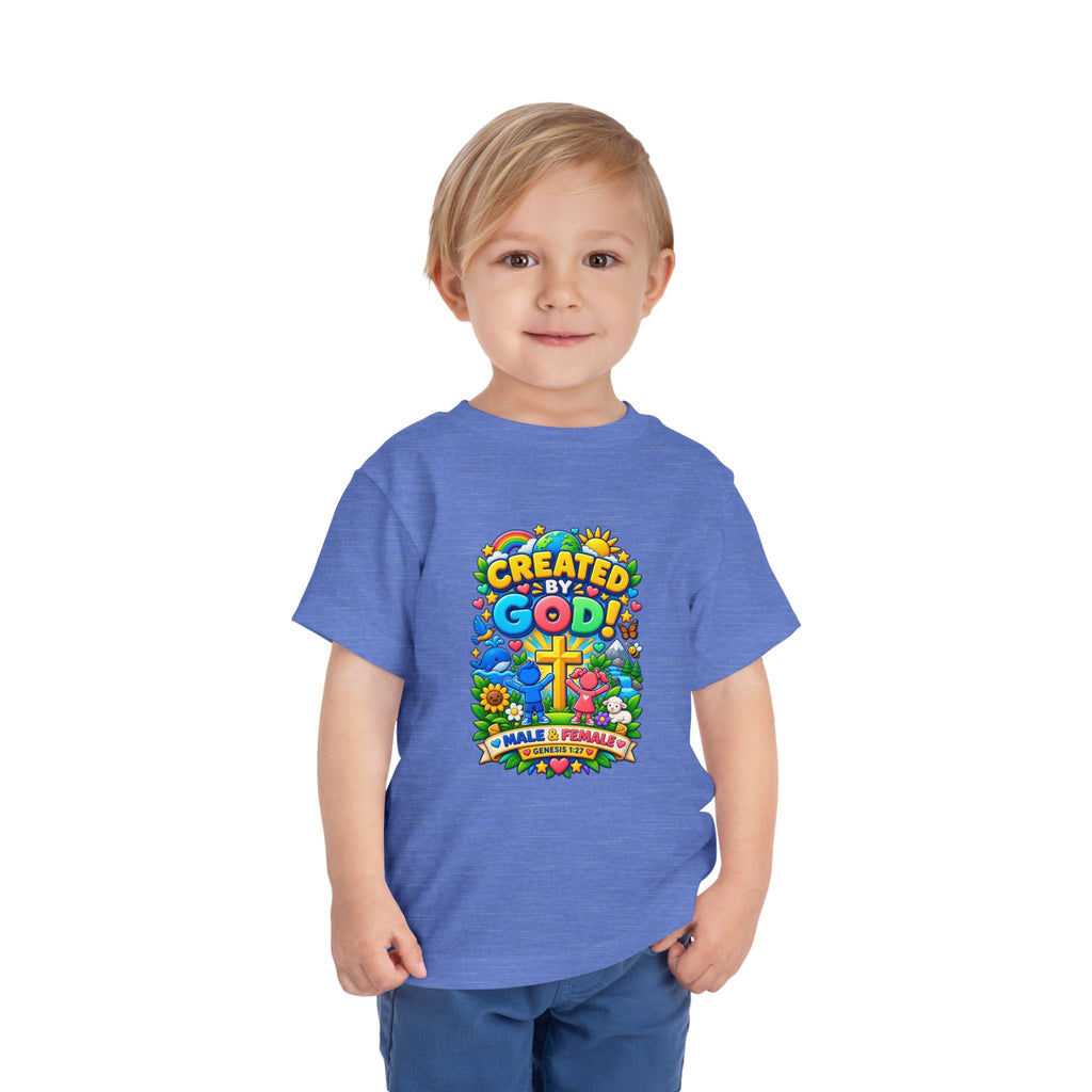 Created by God Toddler Tee