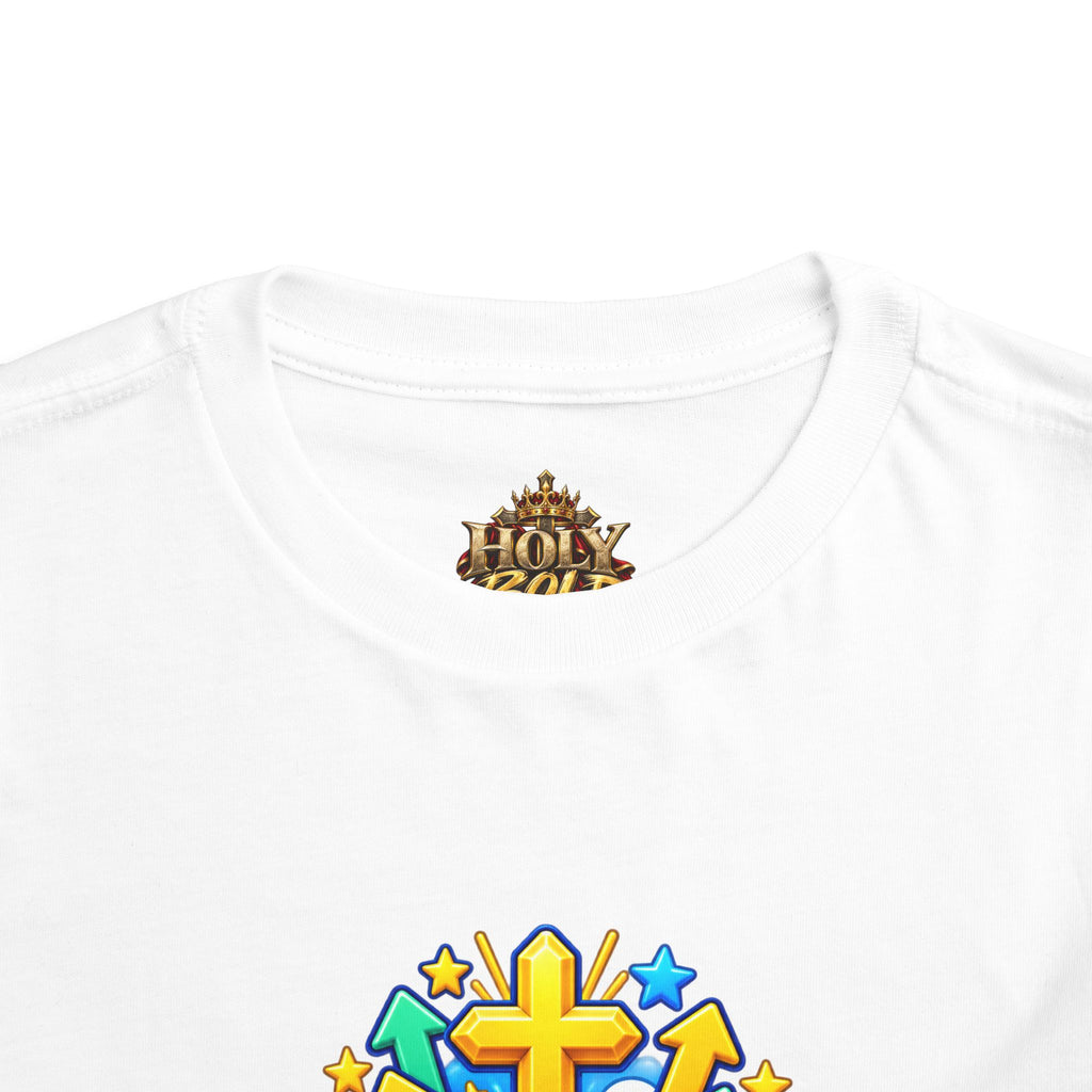 Toddler Tee — "When the World Looks Down, I Look Up"