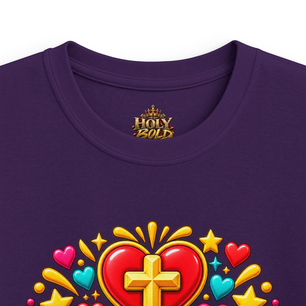 Kids Tee — "My Heart Belongs to Jesus"