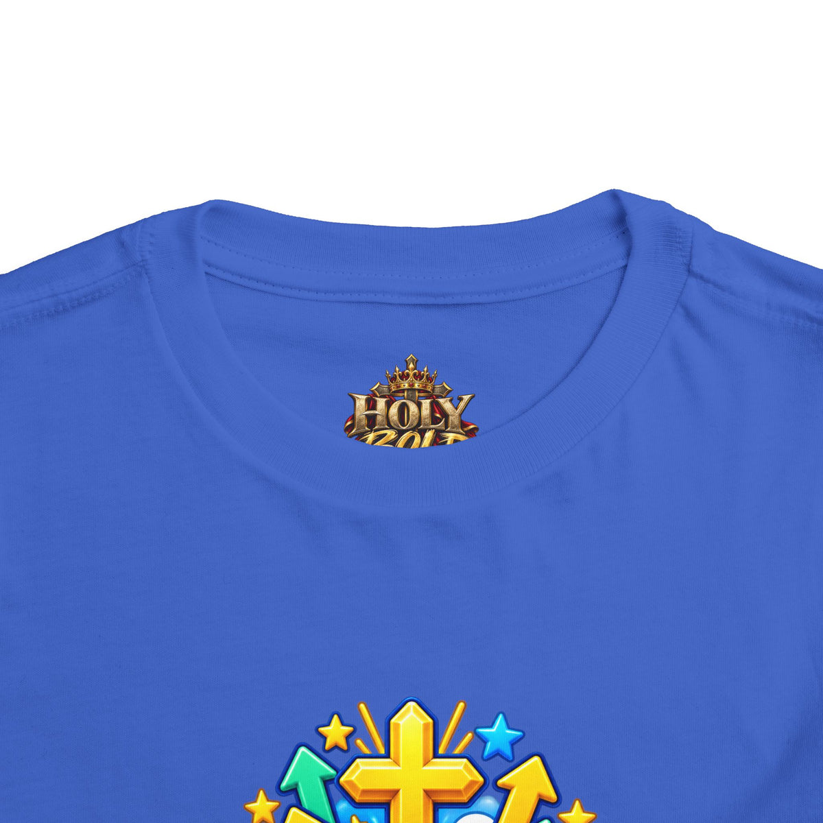 Toddler Tee — "When the World Looks Down, I Look Up"
