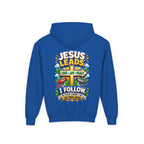 Youth Hoodie - "Jesus Leads"
