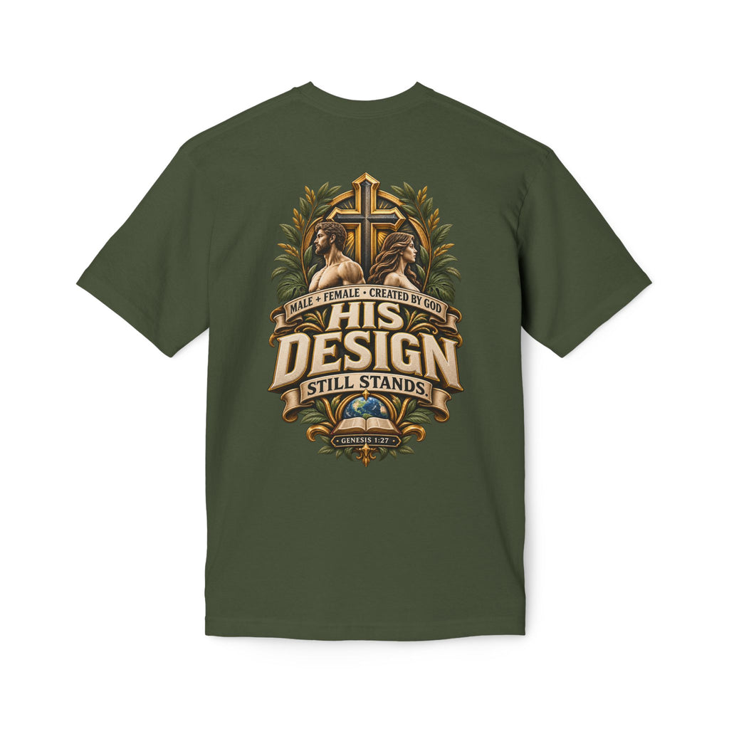 “His Design Still Stands”