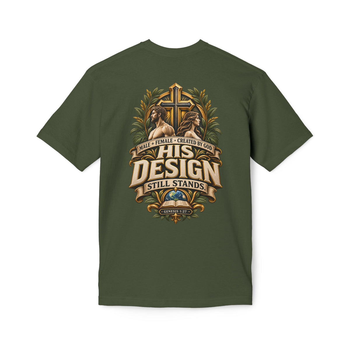 “His Design Still Stands”