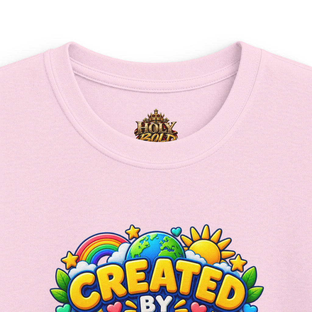 Kids Tee — "Created by God"