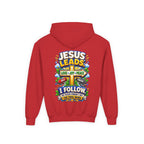 Youth Hoodie - "Jesus Leads"