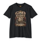 God Alone T-Shirt — "No Other Gods" Vintage Faith Graphic Tee