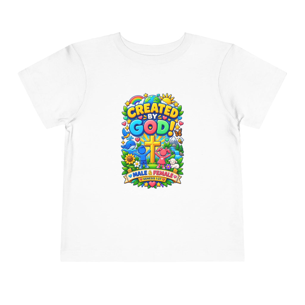 Created by God Toddler Tee